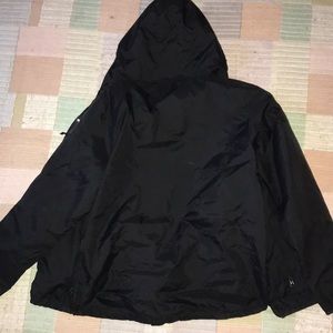 Champion black rain jacket